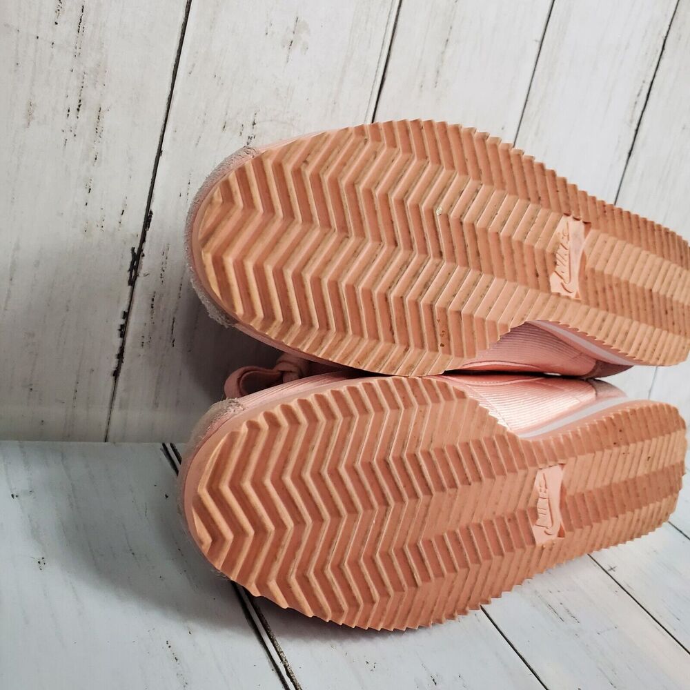 Nike Classic Cortez Womens Size 6 Nylon Coral Stardust Shoes 749864-606 - Picture 12 of 14